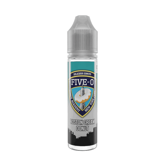 Boston Cream Donut 50ml Shortfill E-Liquid by Five-O - Shop Vapour