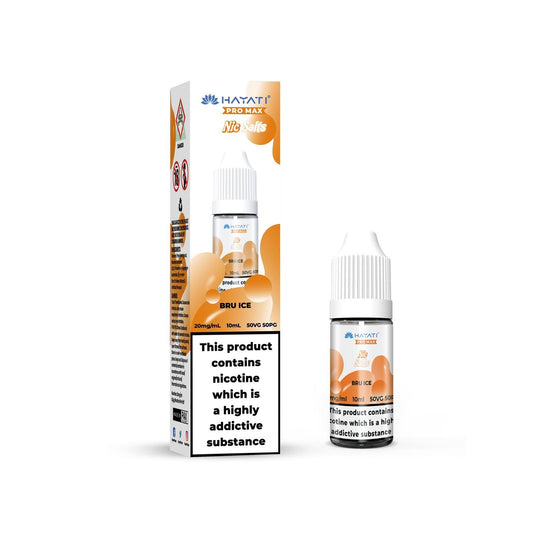 Bru Ice Nic Salt E-Liquid by Hayati Pro Max - Shop Vapour