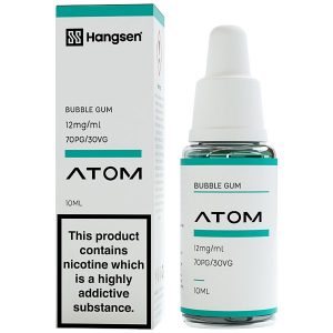 Bubblegum 10ml E-Liquid by Hangsen Atom - Shop Vapour