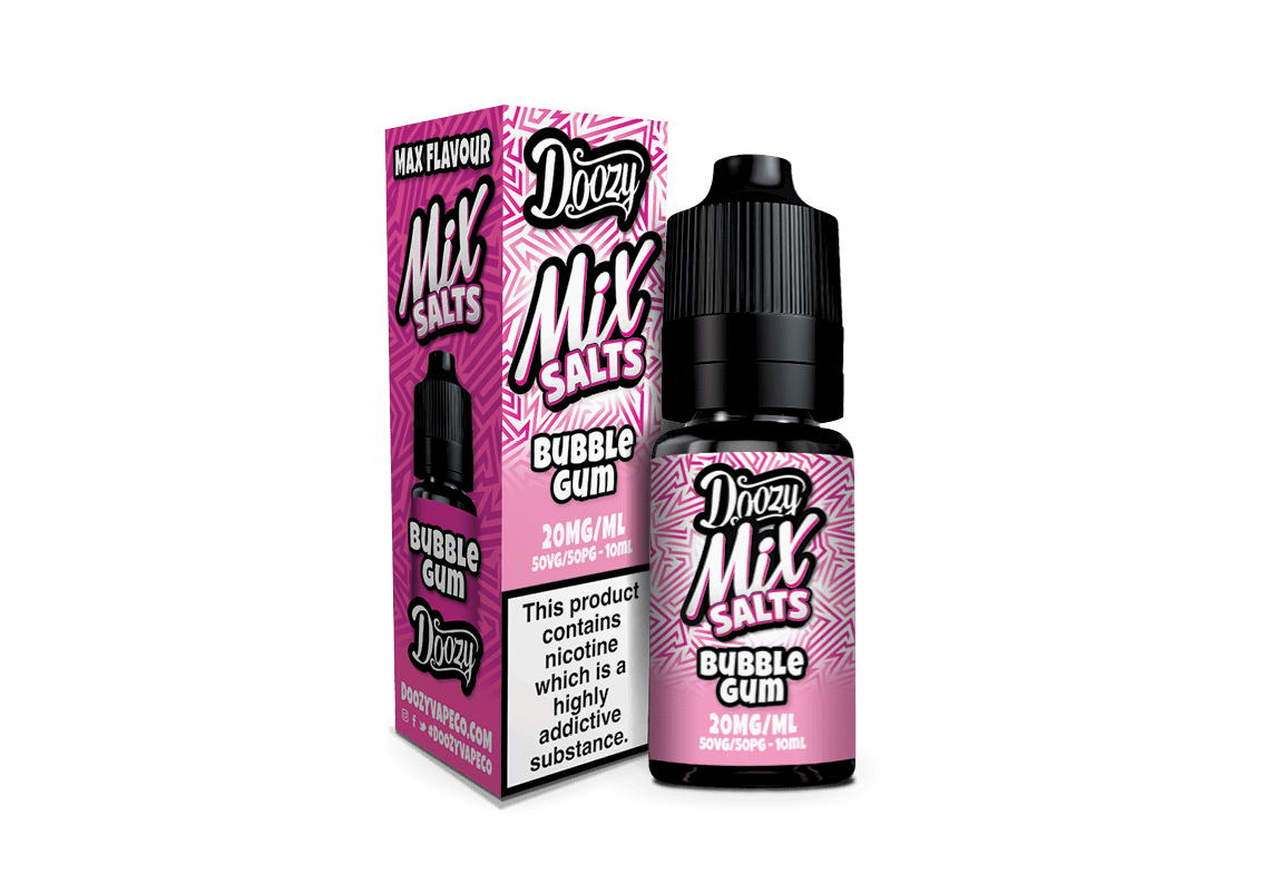 Bubblegum Nic Salt E-Liquid by Doozy Mix Salts - Shop Vapour