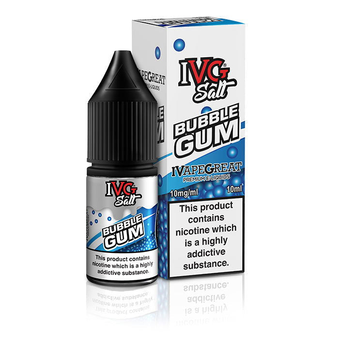 Bubblegum Nic Salt E-Liquid by IVG Salts - Shop Vapour