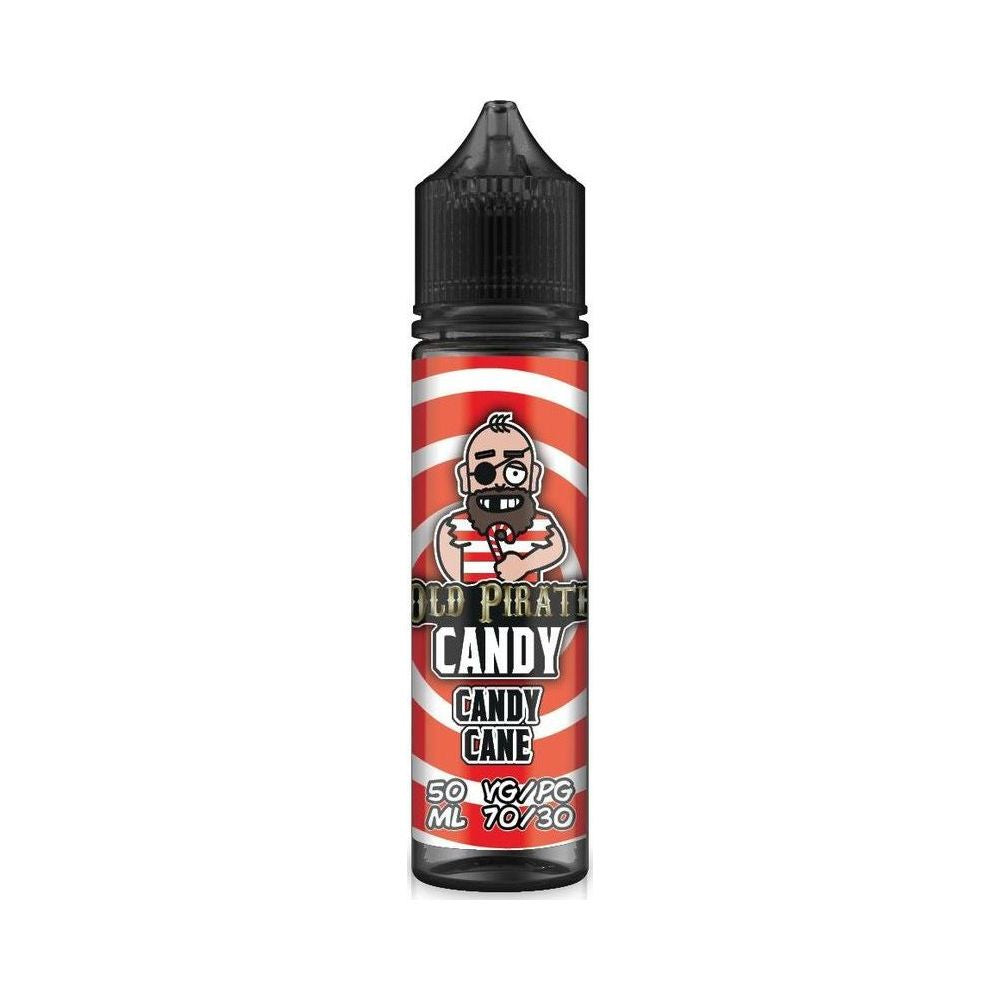 Candy Cane 50ml Shortfill E-Liquid by Old Pirate Candy - Shop Vapour