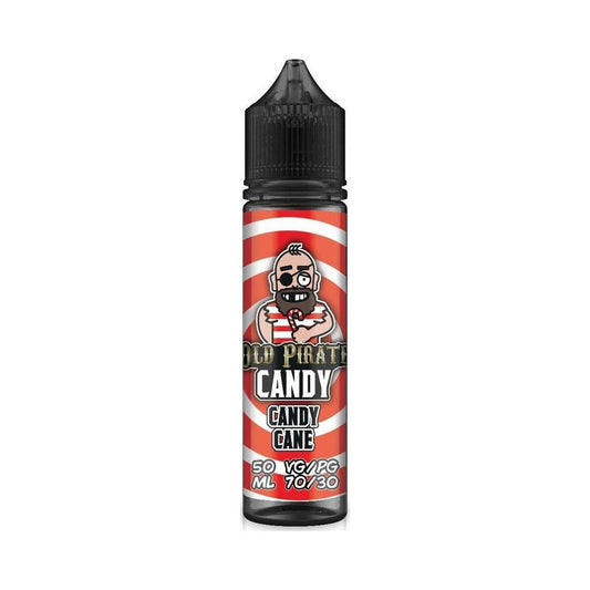 Candy Cane 50ml Shortfill E-Liquid by Old Pirate Candy - Shop Vapour