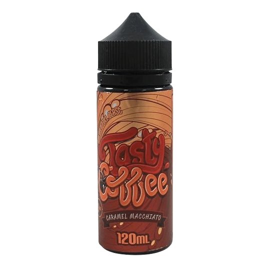 Caramel Macchiato 100ml Shortfill E-Liquid by Tasty Coffee - Shop Vapour