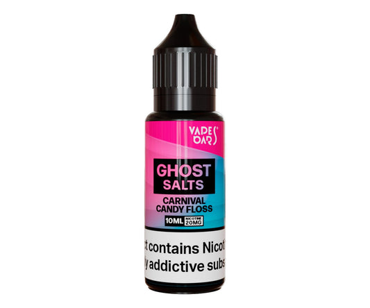 Carnival Candy Floss Nic Salt E-Liquid by Vapes Bars Ghost Salts - Shop Vapour