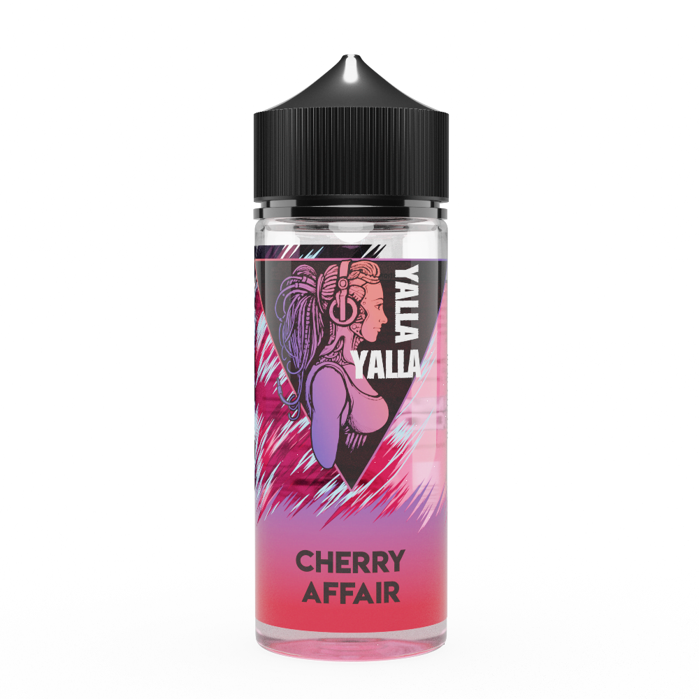 Cherry Affair Shortfll E-Liquid by Yalla Yalla - Shop Vapour