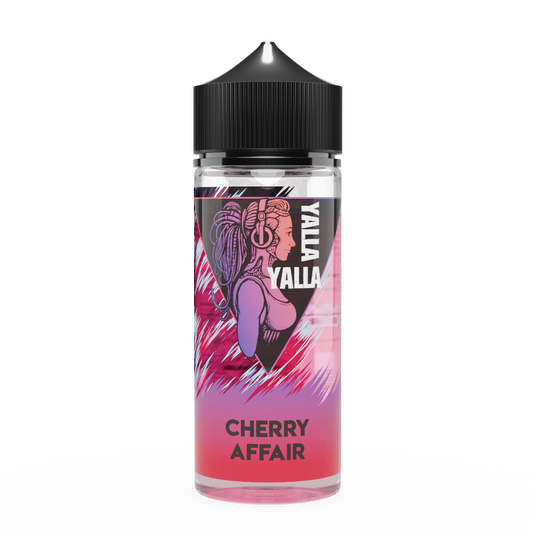 Cherry Affair Shortfll E-Liquid by Yalla Yalla - Shop Vapour