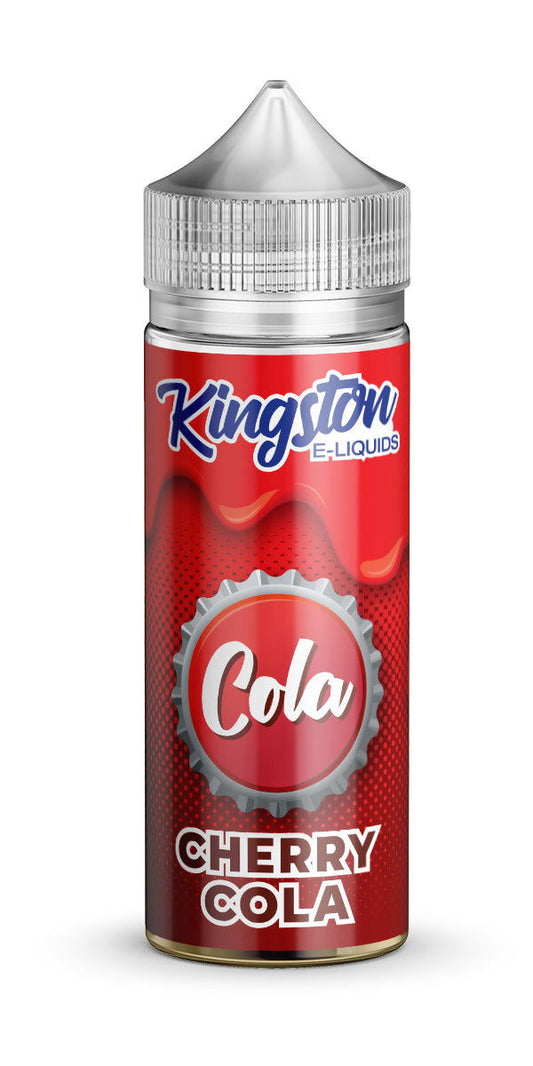 Cherry Cola 100ml Shortfill E-Liquid by Kingston Cola - Shop Vapour