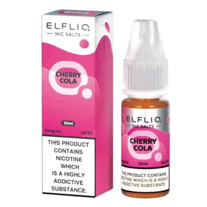 Cherry Cola Nic Salt E-Liquid by Elf Bar Elfliq - Shop Vapour