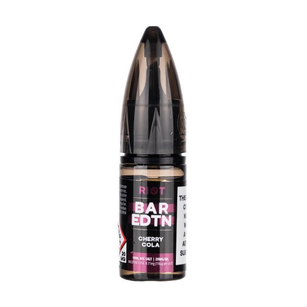 Cherry Cola Nic Salt E-Liquid by Riot Bar Edition - Shop Vapour