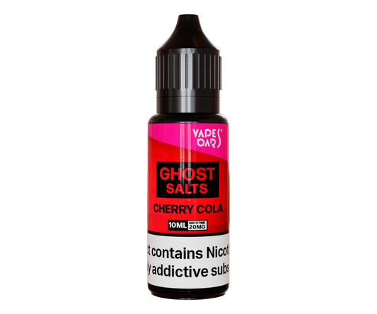 Cherry Cola Nic Salt E-Liquid by Vapes Bars Ghost Salts - Shop Vapour