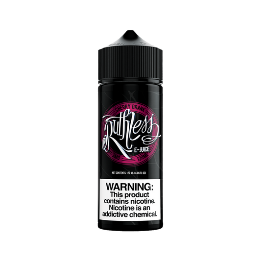 Cherry Drank Vape Juice 100ml Shortfill E-Liquid by Ruthless - Shop Vapour