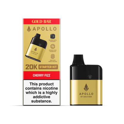 Gold Bar Apollo 20K Disposable Vape Cherry Fizz