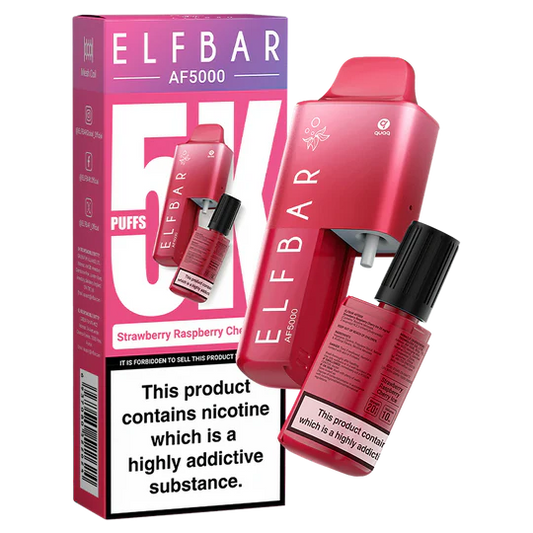 Cherry Ice Elf Bar AF5000 Disposable Vape - Shop Vapour