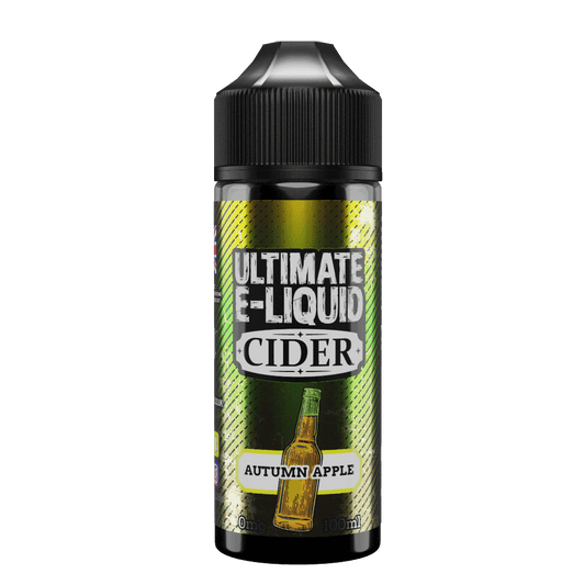 Cider Autumn Apple 100ml Shortfill E-liquid by Ultimate Juice - Shop Vapour