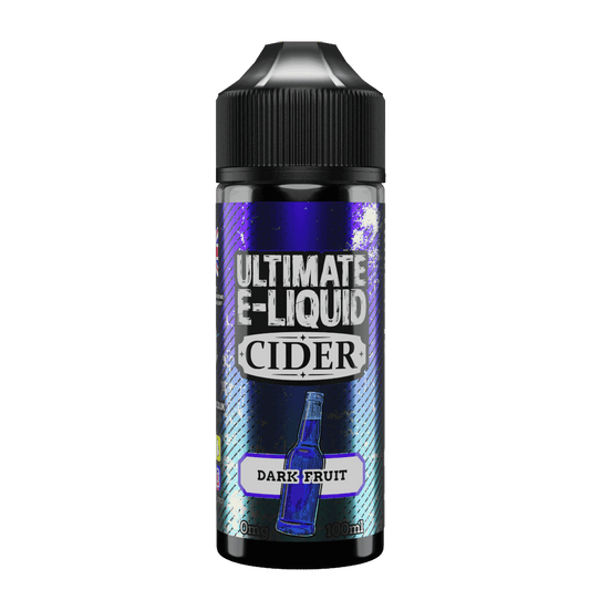 Cider Dark Fruits 100ml Shortfill E-liquid by Ultimate Juice - Shop Vapour