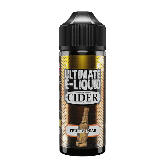 Cider Fruity Pear 100ml Shortfill E-liquid by Ultimate Juice - Shop Vapour