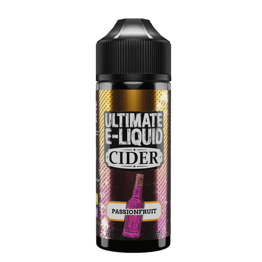 Cider Passionfruit 100ml Shortfill E-liquid by Ultimate Juice - Shop Vapour