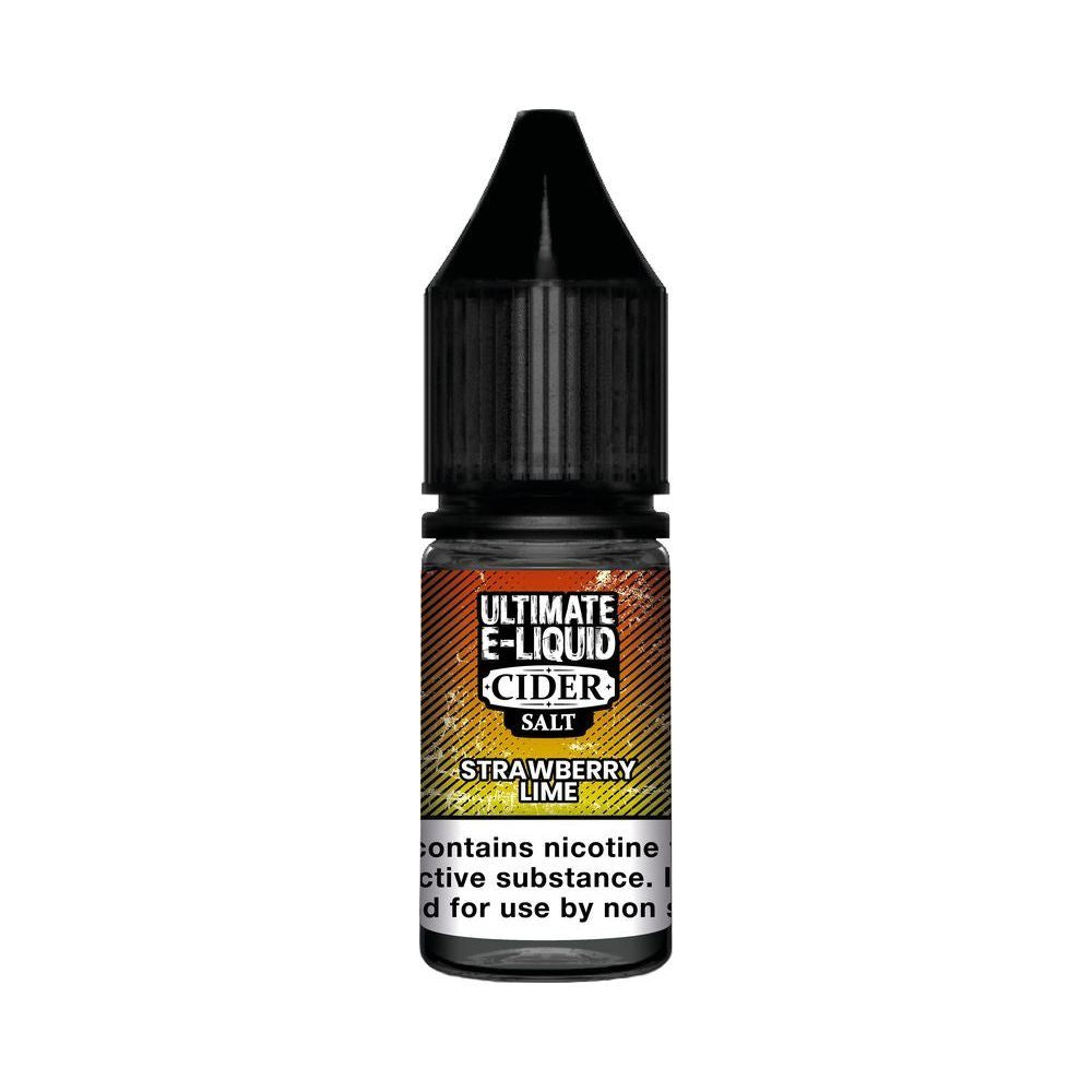 Cider Strawberry Lime Nic Salt E-liquid by Ultimate Juice - Shop Vapour