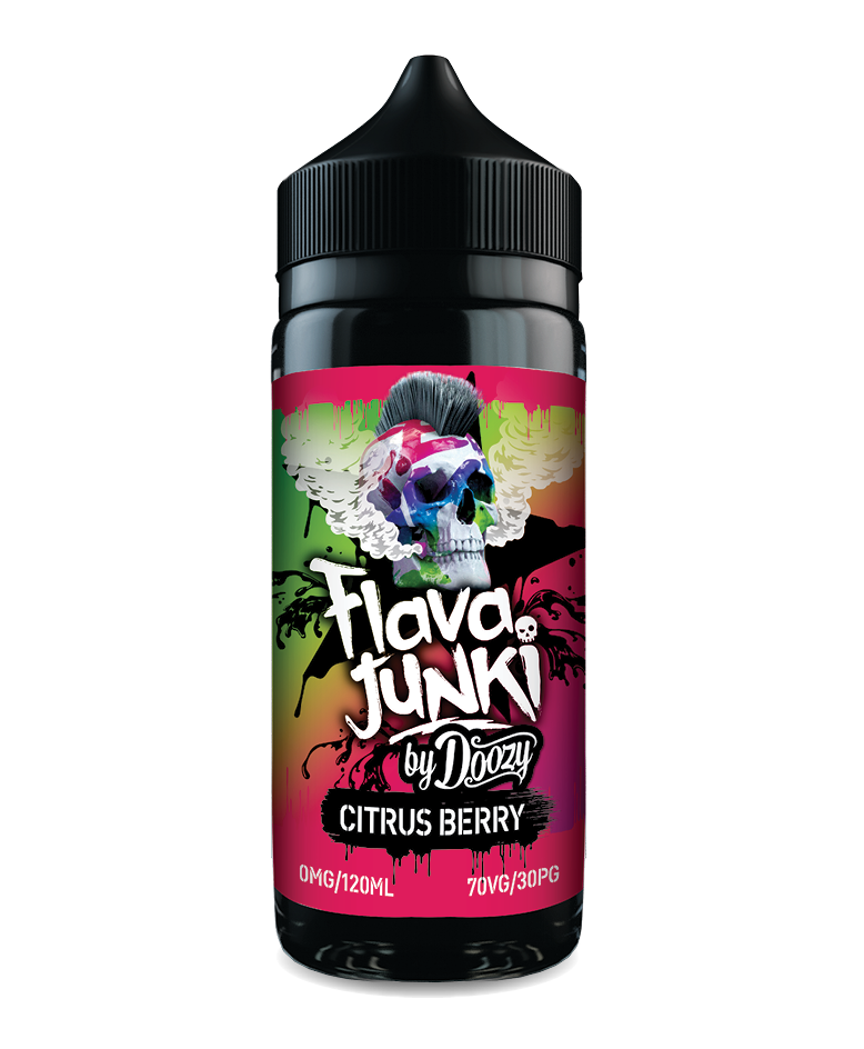 Citrus Berry E-liquid 100ml Shortfill E-Liquid by Flava Junki - Shop Vapour