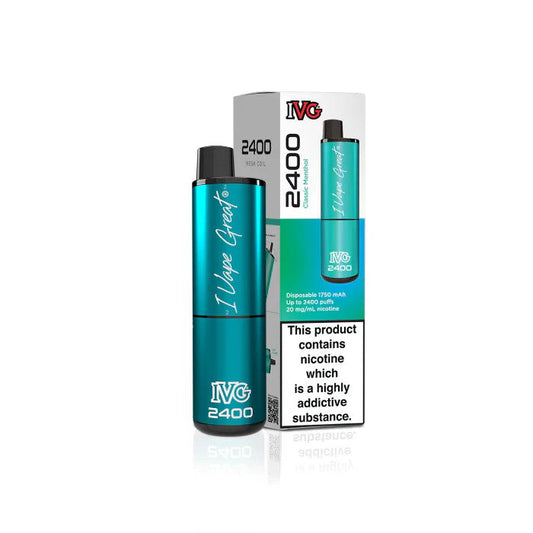 Classic Menthol IVG 2400 Disposable Vape - Shop Vapour