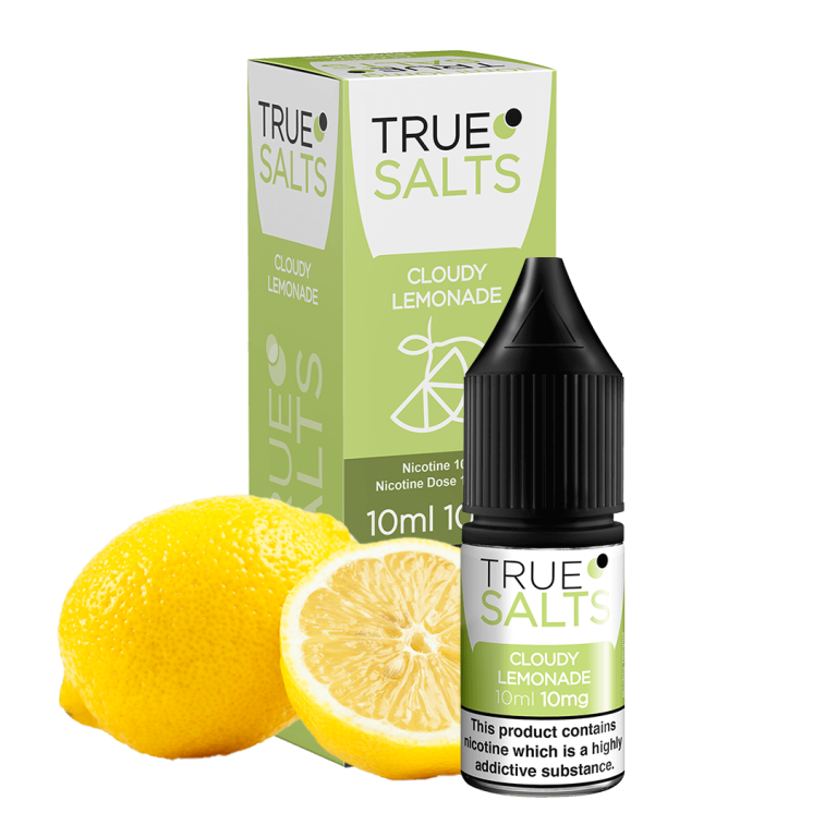Cloudy Lemonade Nic Salt E-Liquid by IVG True Salts - Shop Vapour