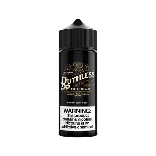 Coffee Tobacco Vape Juice 100ml Shortfill E-Liquid by Ruthless - Shop Vapour