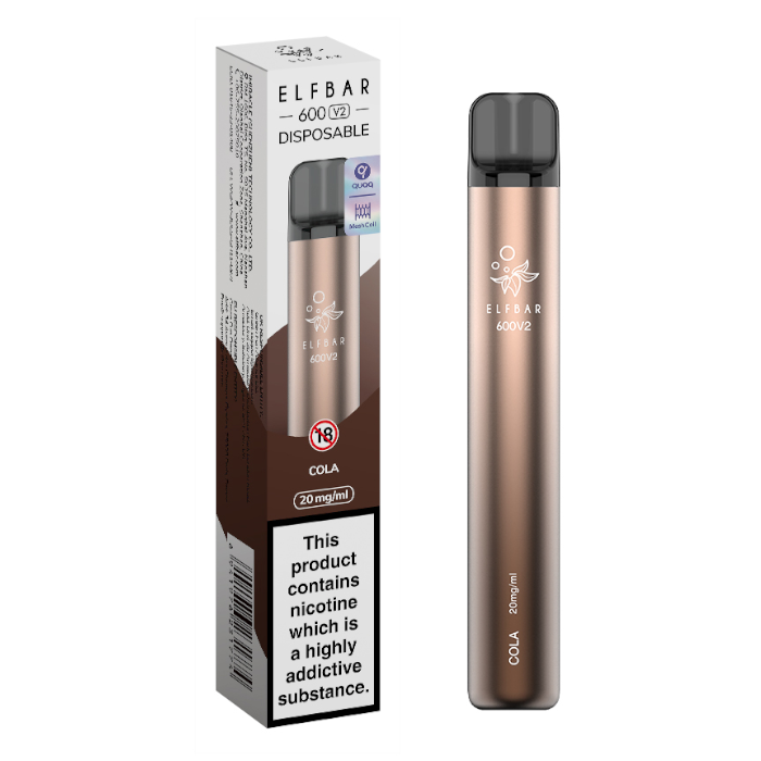 Cola Elf Bar 600 V2 Disposable Vape - Shop Vapour
