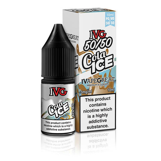 Cola Ice 10ml E-Liquid by IVG 50/50 - Shop Vapour