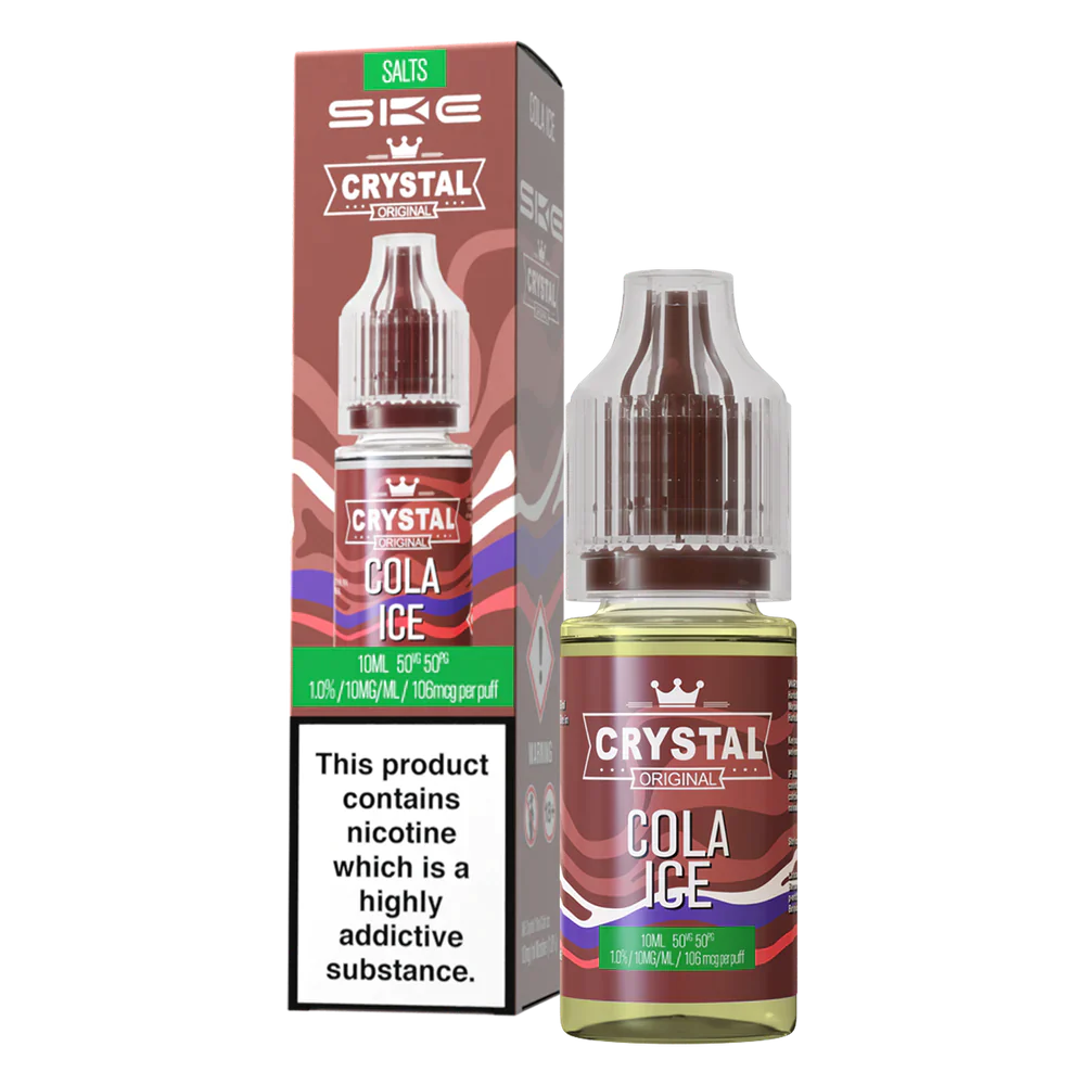 Cola Ice Nic Salt E-Liquid by SKE Crystal Original - Shop Vapour