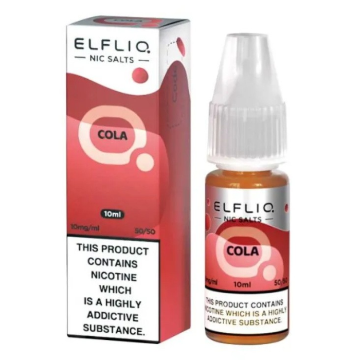 Cola Nic Salt E-Liquid by Elf Bar Elfliq - Shop Vapour