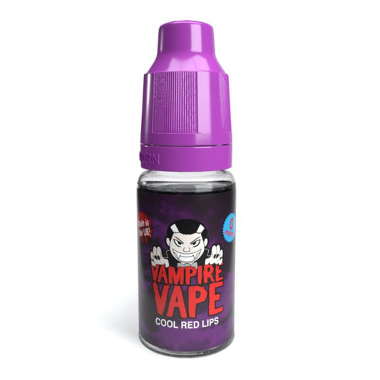 Cool Red Lips 10ml E-Liquid by Vampire Vape - Shop Vapour