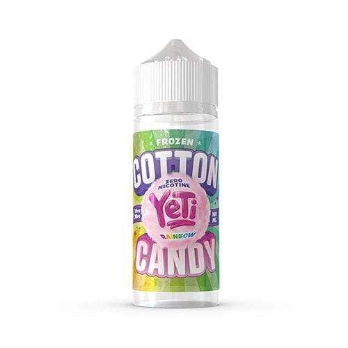 Cotton Candy Rainbow 100ml Shortfill E-Liquid by YeTi Frozen - Shop Vapour