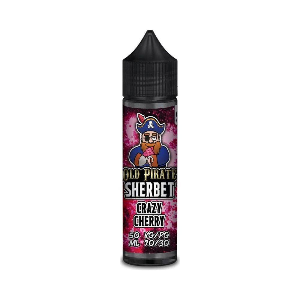 Crazy Cherry 50ml Shortfill E-Liquid by Old Pirate Sherbet - Shop Vapour