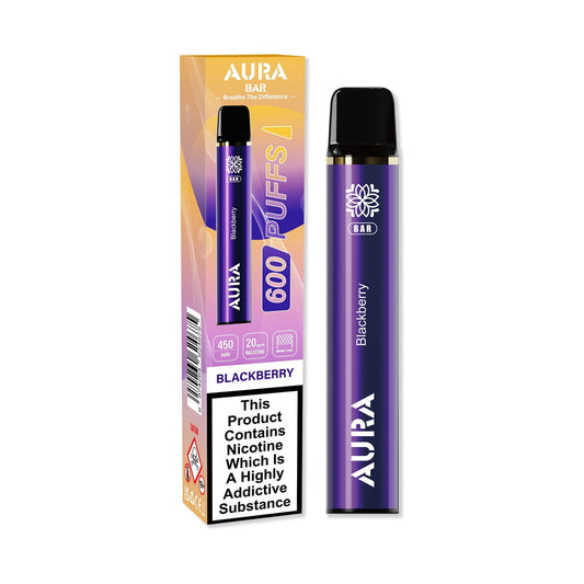 Crystal Prime Aura Bar 600 Puffs Disposable Vape - Shop Vapour