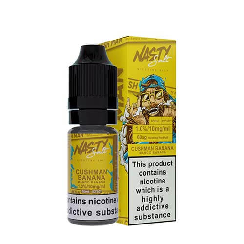 Cushman Banana Nic Salt E-Liquid by Nasty Salt - Shop Vapour