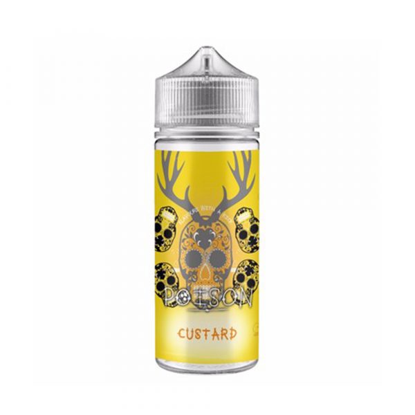Custard 100ml Shortfill E-Liquid by Poison - Shop Vapour