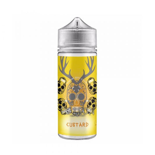 Custard 100ml Shortfill E-Liquid by Poison - Shop Vapour