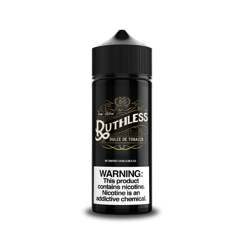 Deluce De Tobacco Vape Juice 100ml Shortfill E-Liquid by Ruthless - Shop Vapour