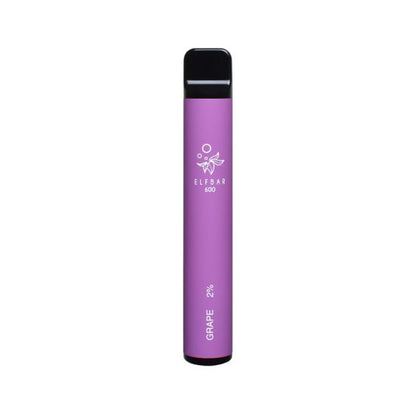Elf Bar 600 Disposable Vape - Shop Vapour