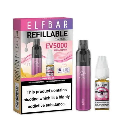 Elf Bar EV5000 Disposable Vape Kit - Shop Vapour