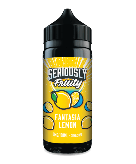 Fantasia Lemon 100ml Shortfill E-Liquid by Seriously Fruity - Shop Vapour