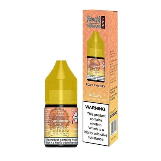 Fizzy Cherry Nic Salt E-Liquid by RandM 7000 - Shop Vapour