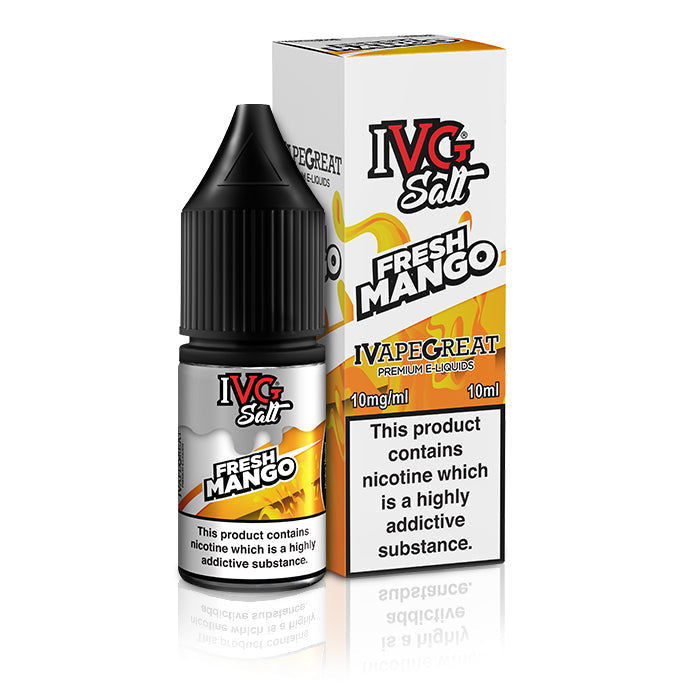 Fresh Mango Nic Salt E-Liquid by IVG Salts - Shop Vapour