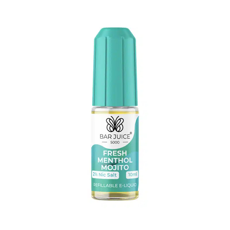 Fresh Menthol Nic Salt E-Liquid by Bar Juice 5000 - Shop Vapour
