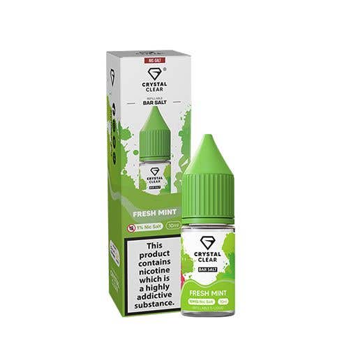 Fresh Mint Bar Salts Nic Salt by Crystal Clear - Shop Vapour