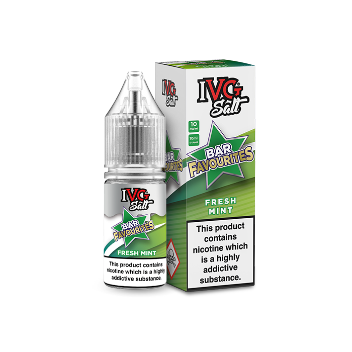 Fresh Mint Nic Salt E-Liquid by IVG Bar Favourites - Shop Vapour