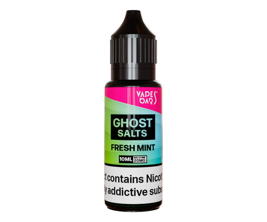 Fresh Mint Nic Salt E-Liquid by Vapes Bars Ghost Salts - Shop Vapour