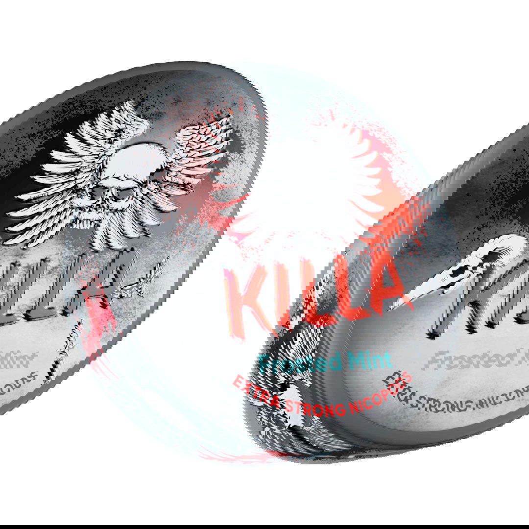 Frosted Mint Nicotine Pouches by Killa - Shop Vapour