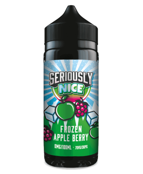 Frozen Apple Berry 100ml Shortfill E-liquid by Seriously Nice - Shop Vapour
